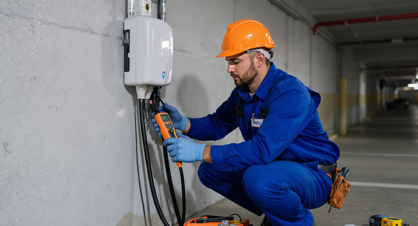 Installer une borne en copropriété : guide complet 2026